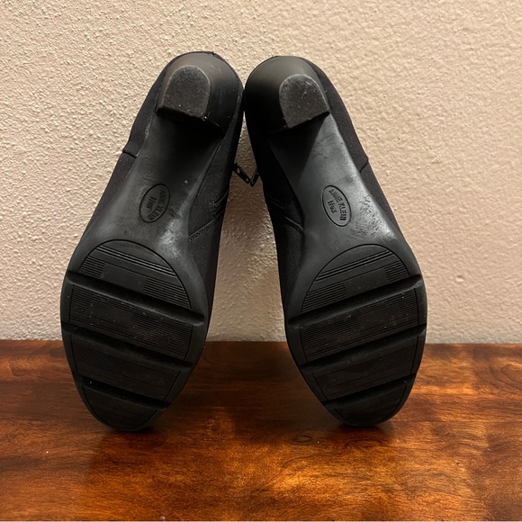 Black Anne Klein Ankle Boots Size 10 - Picture 11 of 16